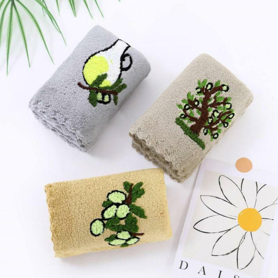 Полотенце кухонное из микрофибры Malloory Оливки 25х50 см арт. 66-363