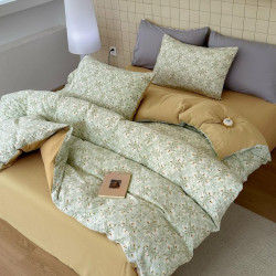 Постельное бельё полуторное из трикотажа Джерси 150х210 Colorful 04-69/16