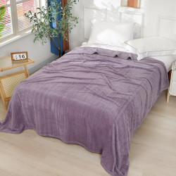 Плед-покрывало евро из микрофибры Colorful Бамбук 200х220 см арт. 534-12