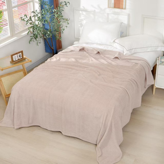 Плед-покрывало евро из микрофибры Colorful Бамбук 200х220 см арт. 534-12