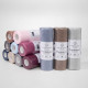 Салфетка из микрофибры многоразовая 25х25 см Colorful в рулоне арт. 515-15