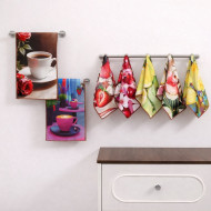 Полотенце кухонное из микрофибры Colorful 25х50 см арт. 523-38