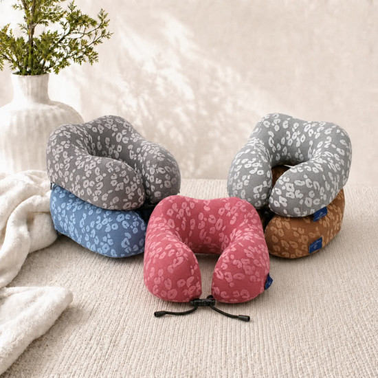 Подушка дорожня ортопедична для шиї Colorful арт. 01-47