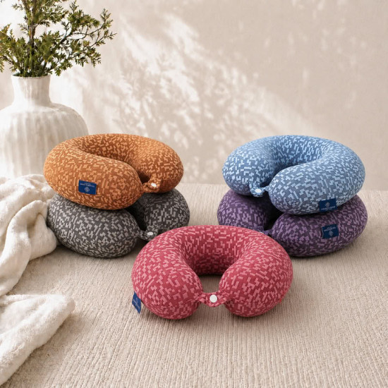 Подушка дорожня ортопедична для шиї Colorful арт. 01-52