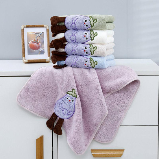 Полотенце кухонное из микрофибры Colorful Баклажан 35х70 см арт. 507-5