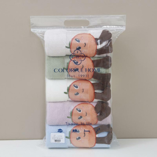 Полотенце кухонное из микрофибры Colorful Мандарин 35х70 см арт. 507-8