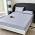 Простынь на резинке двуспальная из муслина Colorful с наволочками 160х200 + 50х70 см арт. 04-71/4