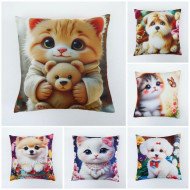 Наволочка на блискавці із мікрофібри Colorful Асорті 45х45 см арт. 523-14