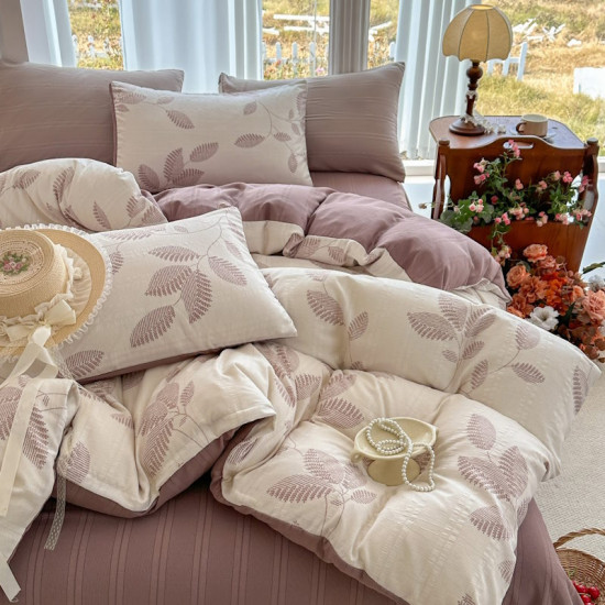 Постільна білизна двоспальне з мусліну 180х220 см Colorful арт. 04-140/06