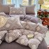 Постельное бельё двуспальное из муслина Colorful 180х220 см арт. 04-140/10