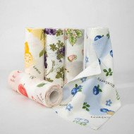 Салфетка из микрофибры многоразовая в рулоне 25х25 см Colorful арт. 515-17