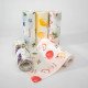 Салфетка из микрофибры многоразовая 25х25 см Colorful в рулоне арт. 515-17