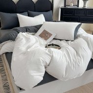 Постельное бельё двуспальное из муслина Colorful с простынёй на резинке 180х220 см арт. 04-144/04