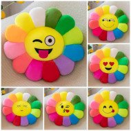 Подушка декоративная Colorful Смайлик 45x45 см арт. 509-1