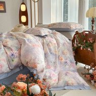 Постельное бельё двуспальное с фактурой хлопка 180х200 см Colorful арт. 04-167/07