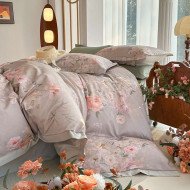 Постельное бельё двуспальное с фактурой хлопка 180х200 см Colorful арт. 04-167/08