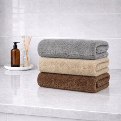 Полотенце банное из микрофибры Colorful 70х140 см арт. 501-217