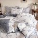 Постельное бельё евро 4 сезона фланель + велюр 200х230 см Colorful арт. 04-199/03