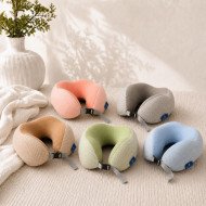 Подушка дорожня ортопедична для шиї Colorful арт. 01-42