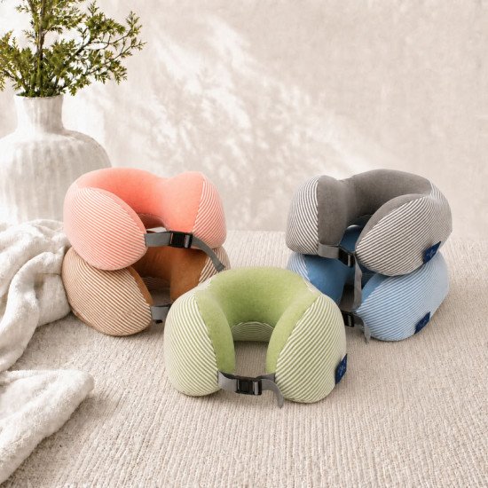 Подушка дорожня ортопедична для шиї Colorful арт. 01-42
